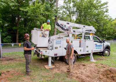Our team upon project completion